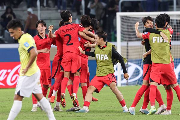 المنتخب الكوري لكرة القدم يتأهل للدور ربع النهائي في كأس العالم تحت 20 سنة